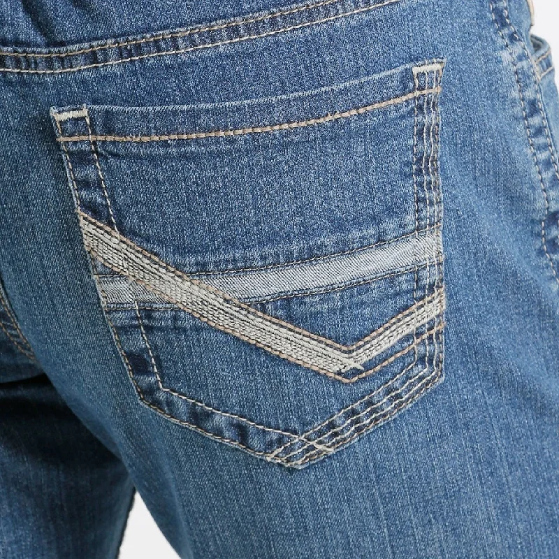Formal Wear Cinch Men's Ian Slim Fit Jean in Medium Stone