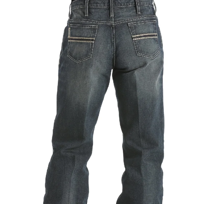 Minimal Apparel Cinch Men's White Label Relaxed Straight in Dark Stonewash