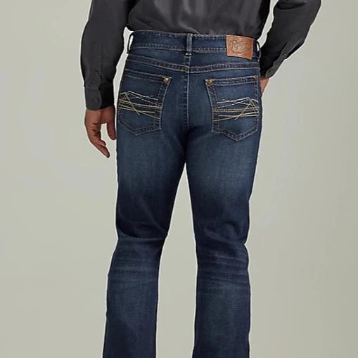 Outdoor Gear Wrangler Men's Rock 47 Slim Bootcut Jean in Duval