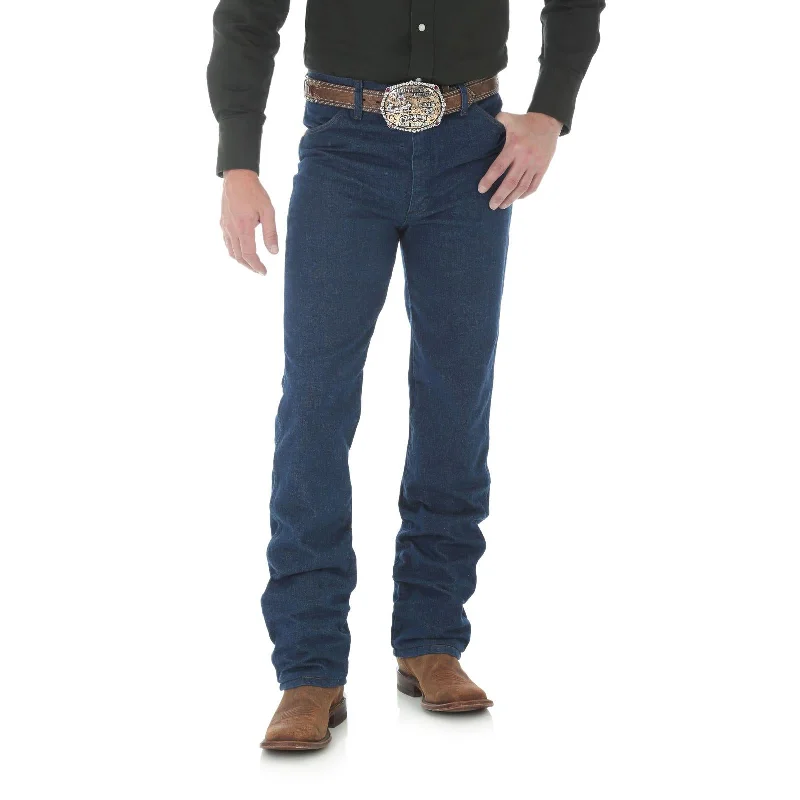 Premium T-shirts Wrangler Men's Cowboy Cut Slim Fit Jean in Prewash Indigo