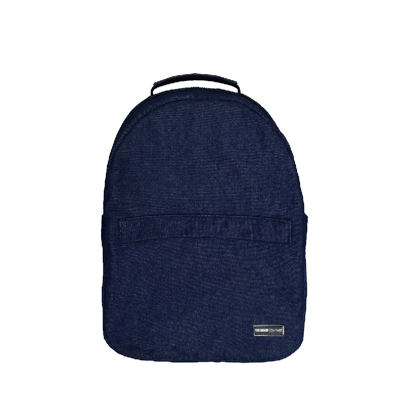 Layered Styles Denim Double Zipper Back pack