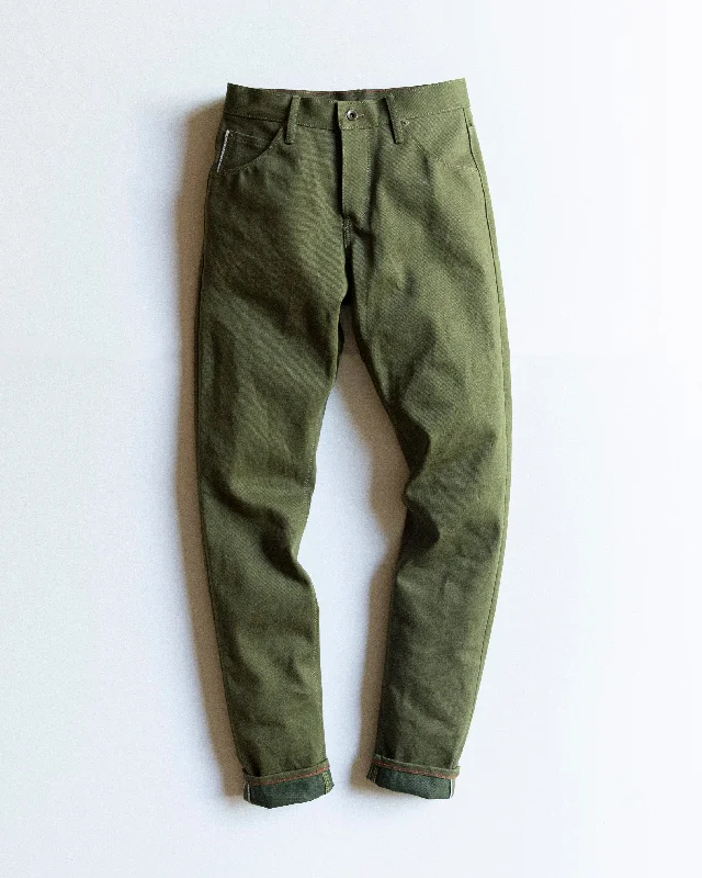 Smart Wear Graham | Raw Selvage | Army