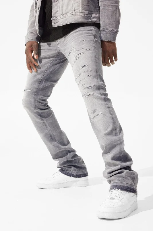 Timeless Wardrobe Martin Stacked - Amsterdam Denim (Monochrome)