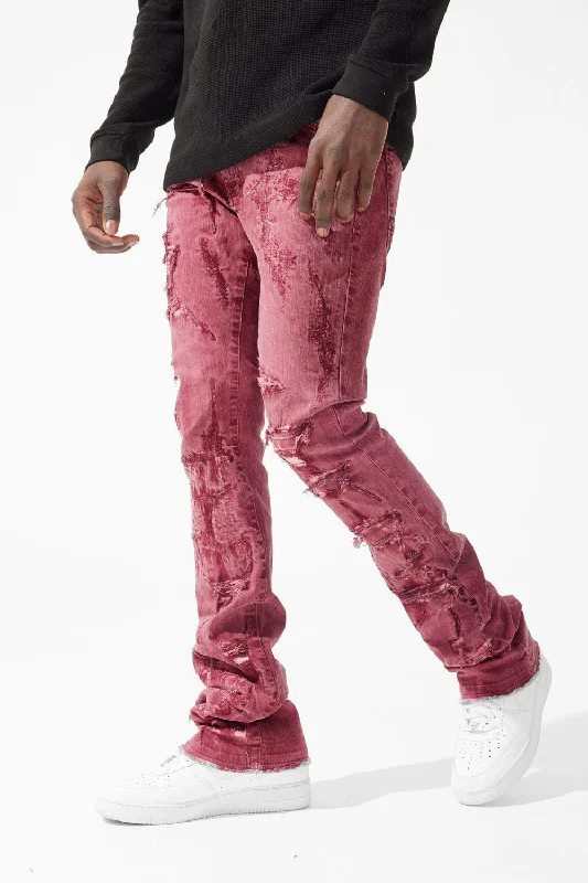 Summer Trends Martin Stacked - Santorini Denim (Dusty Rose)