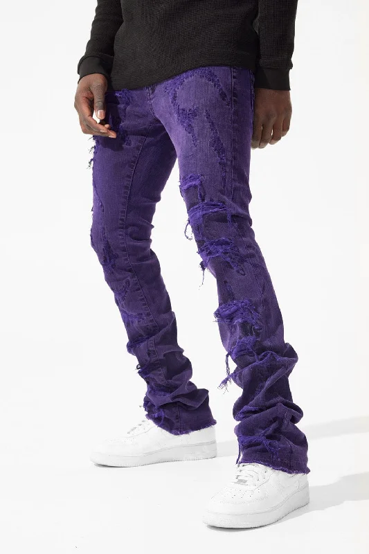 Chic Outfits Martin Stacked - Santorini Denim (Purple)