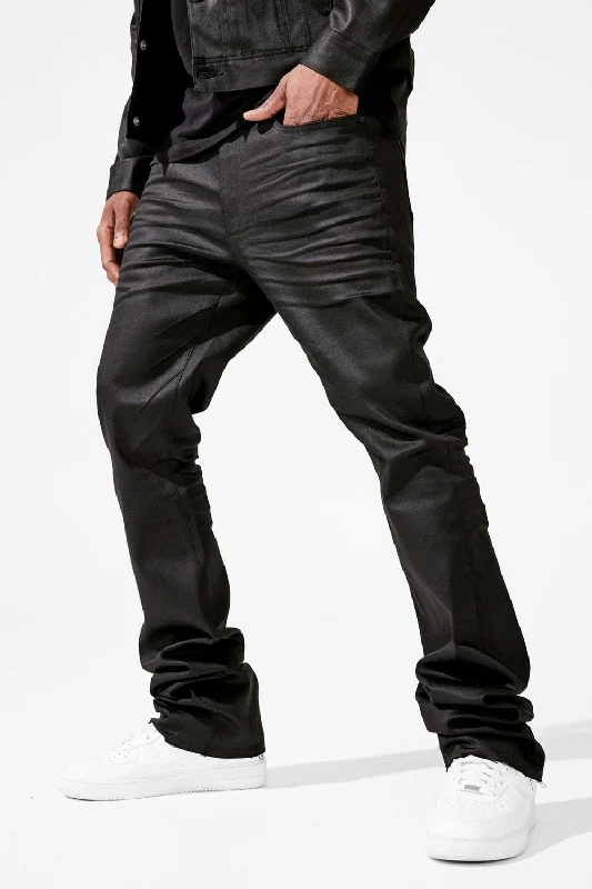 Fall Fashion Martin Stacked - Smooth Criminal Denim (Jet Black)
