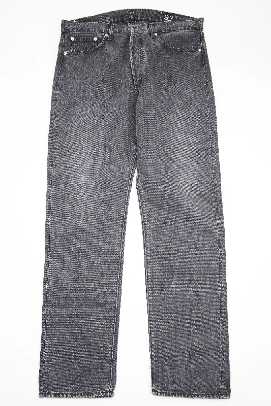 Athletic Gear orSlow 105 90'S BLACK DENIM - STONE WASH