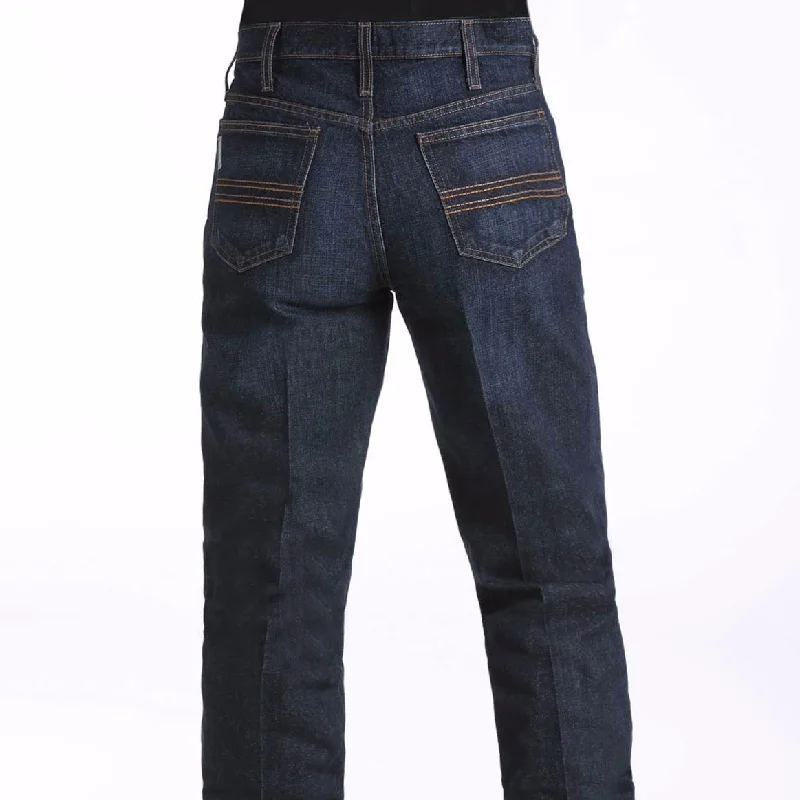 Casual Footwear Cinch Men's Silver Label Slim Fit Jean- Dark Stone