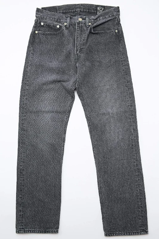 Comfy Pants orSlow 107 Ivy Fit Slim Jean - Black Denim Stone