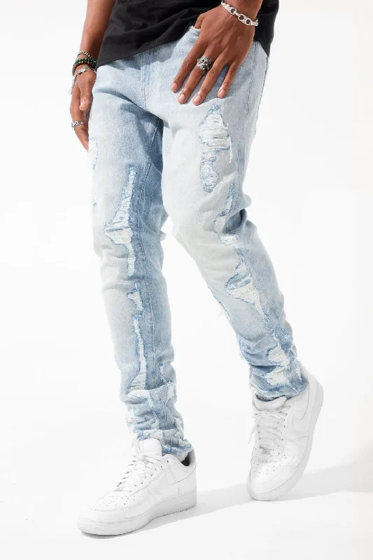 Comfortable Fits Ross - Napoli Denim (Sky Blue)