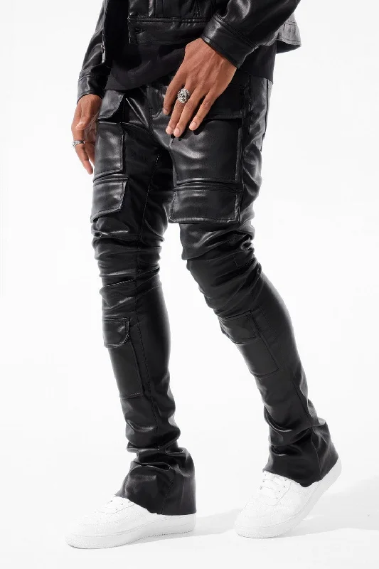 Cool Jackets Ross Stacked - Thriller Cargo Pants (Black)