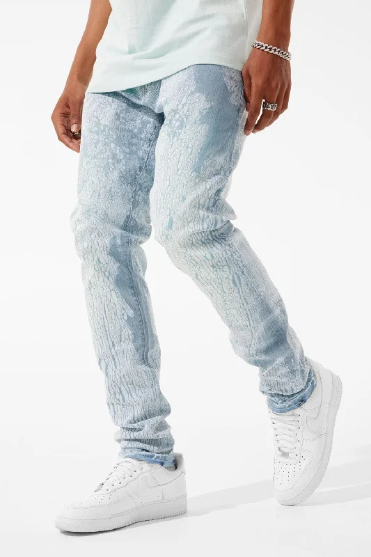 Daily Looks Sean - Cracked Denim (Ice Blue)