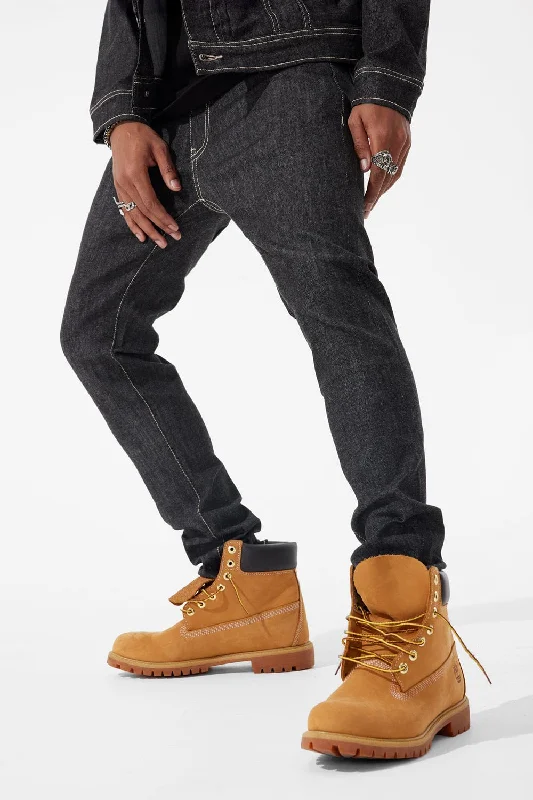 Casual Footwear Sean - Crenshaw Denim (Raw Black)