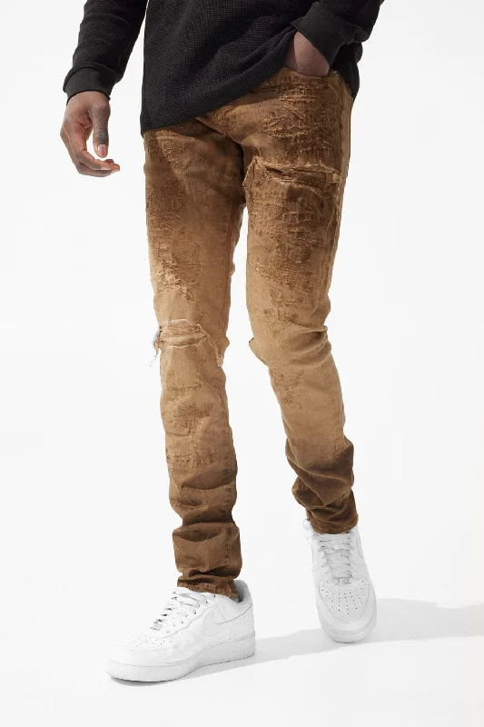 Travel Wear Sean - Elemental Denim (Brown)