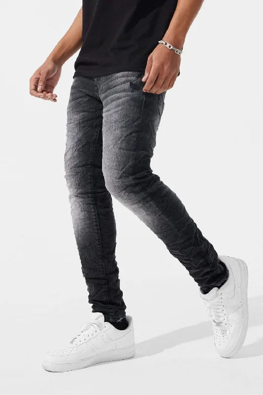 Casual Jackets Sean - Magnolia Denim (Black Shadow)