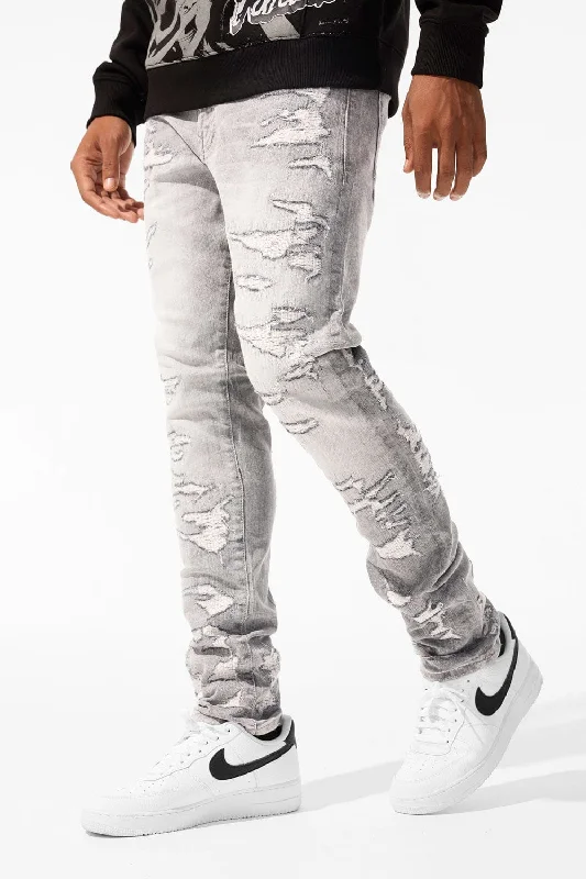 Relaxed T-shirts Sean - Rockaway Denim (Cement Wash)