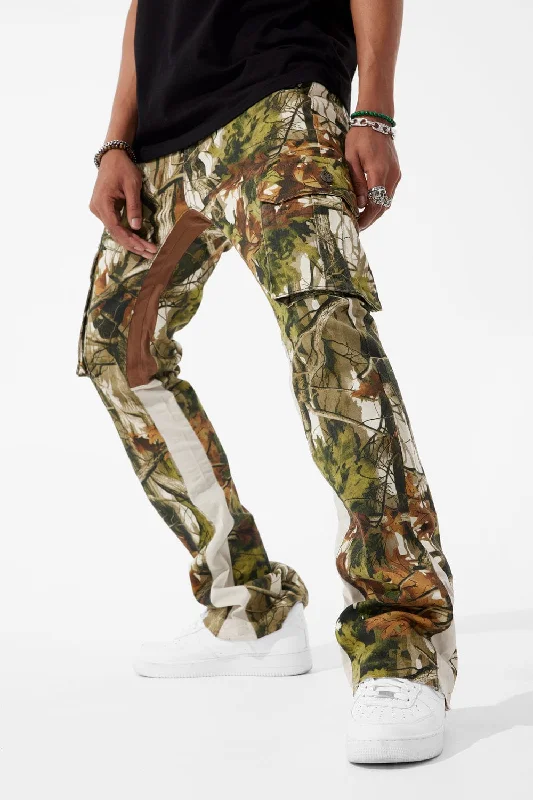 Premium T-shirts Sean Stacked - Camo Cargo Denim (Oak)