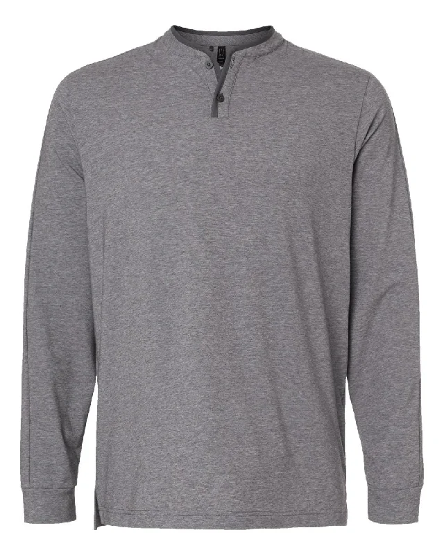Easygoing Wardrobe adidas - Men's Henley Long-Sleeve Tee