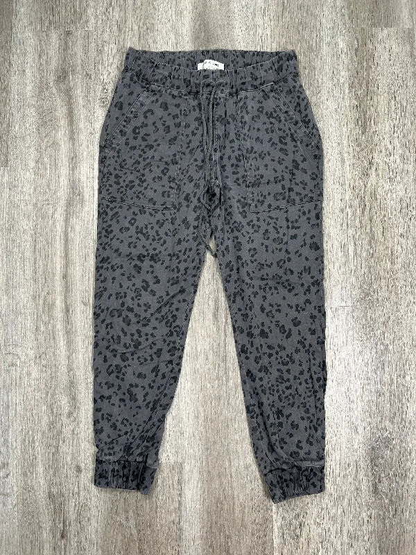 Designer Casuals Animal Print Pants Joggers Cloth & Stone, Size S