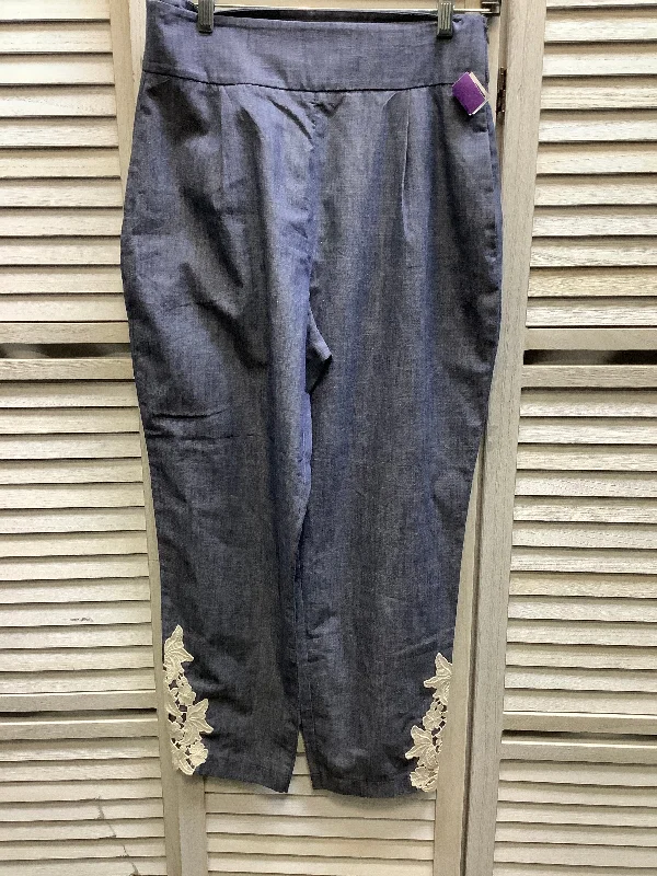 Active Styles Blue Pants Other Zara Basic, Size M