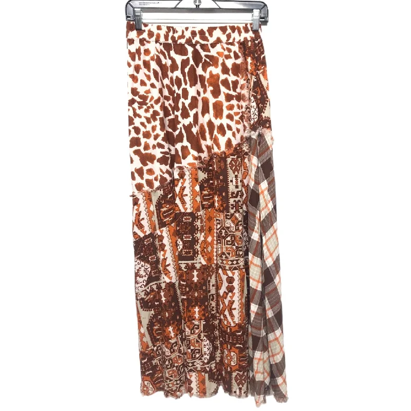 Athletic Tops Brown Pants Wide Leg Cato, Size Xs