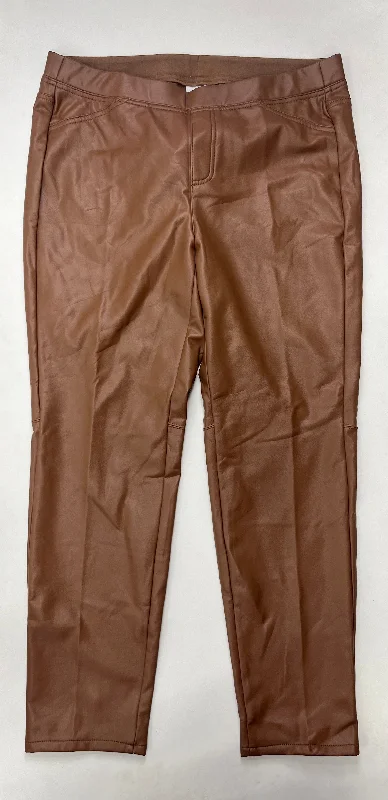 Travel Wear Brown Pants Work/dress J Jill NWT, Size 18