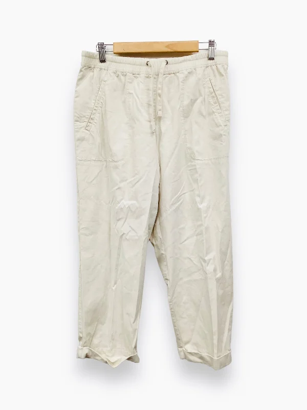 Chic Outfits Cream Pants Cargo & Utility J. Jill, Size S