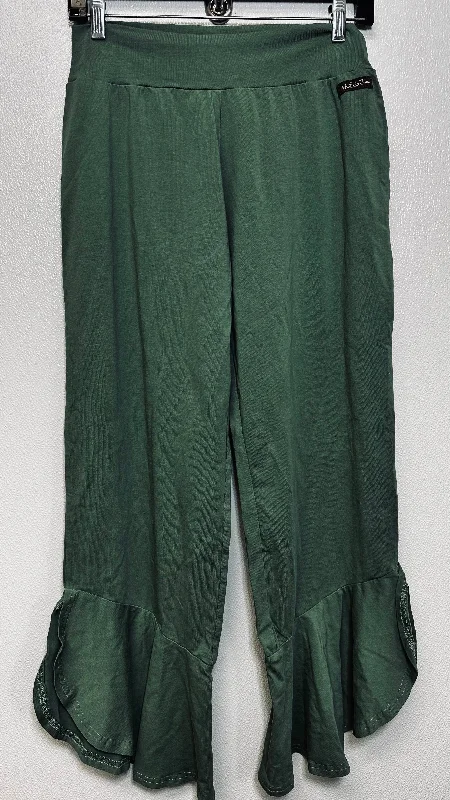Bold Colors Green Pants Palazzo Matilda Jane, Size M