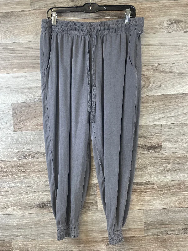 Casual Trousers Grey Pants Cargo & Utility Cloth & Stone, Size M