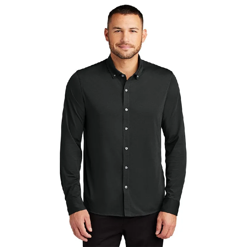 Comfortable Fits Mercer+Mettle - Men's Stretch Jersey Long Sleeve Shirt