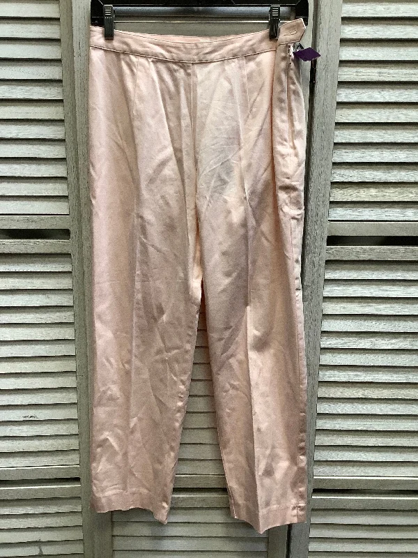 Casual Shirts Pink Pants Cropped Laura Ashley, Size 8