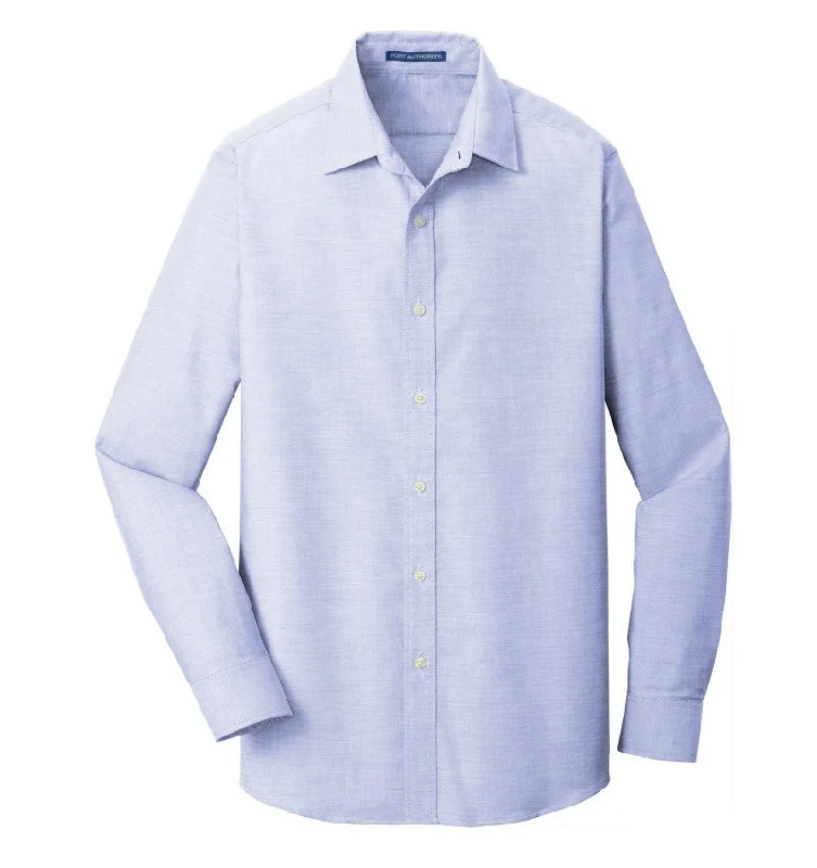 Winter Outfits Port Authority - Men's Slim Fit SuperPro Oxford Shirt