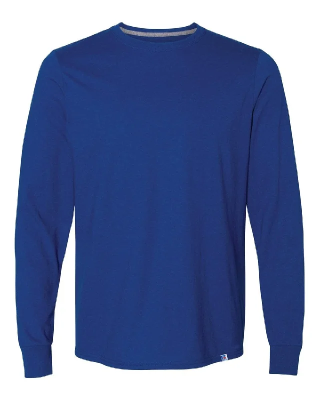 Vintage Style Russell Athletic - Men's Essential Long Sleeve 60/40 Performance Tee