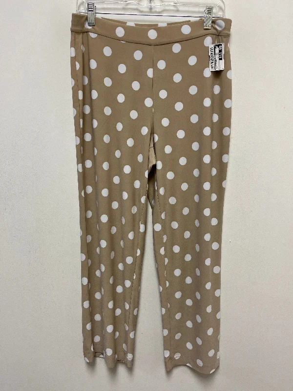 Warm Jackets Tan Pants Lounge Dennis Basso Qvc, Size 4
