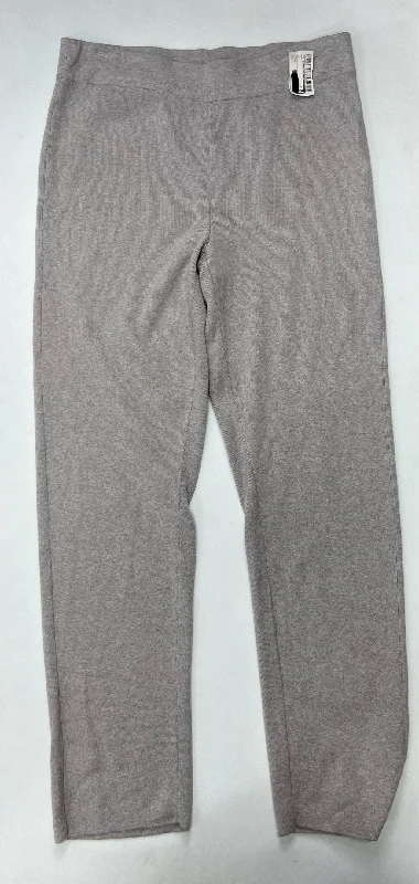 Relaxed Fit Tan Pants Zenergy By Chicos, Size S