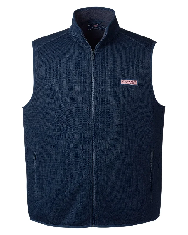Sleek Designs Vineyard Vines - Men's Mountain Sweater Fleece Vest