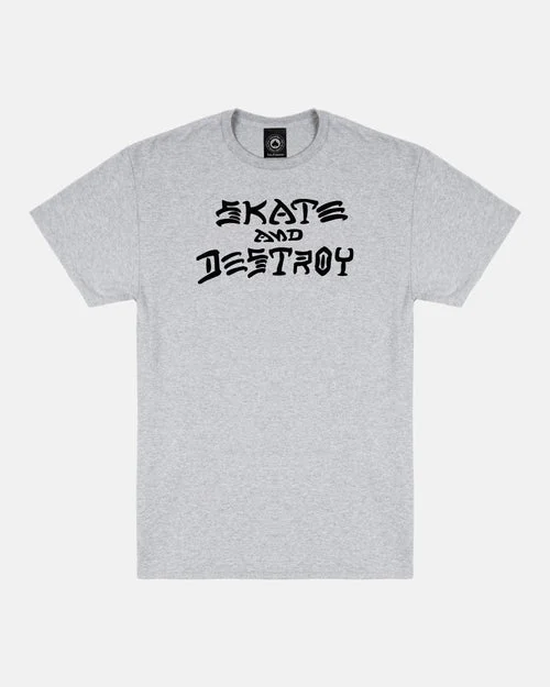 Casual Shoes Skate and Destroy T-Shirt