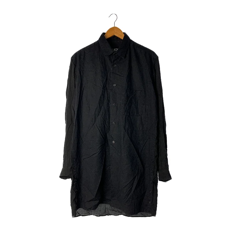 Casual Outerwear BLACK Scandal Yohji Yamamoto/LS Shirt/2/Black/HV-B48-805