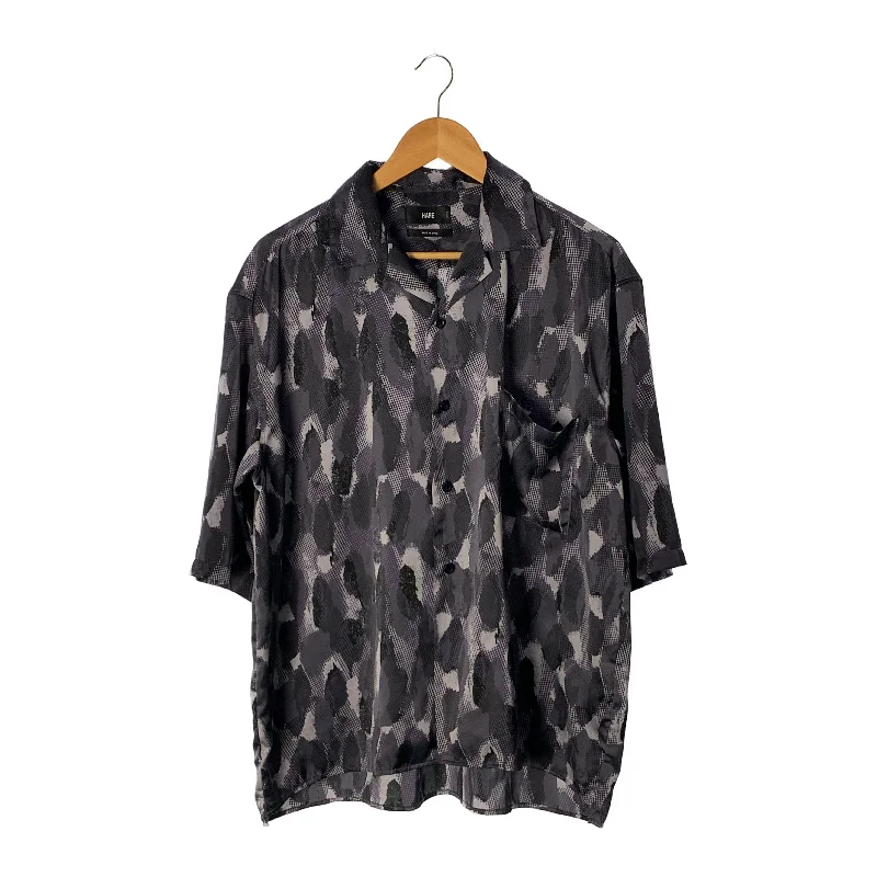 Urban Outfits HARE/SS Shirt/L/Gray/Polyester/All Over Print/