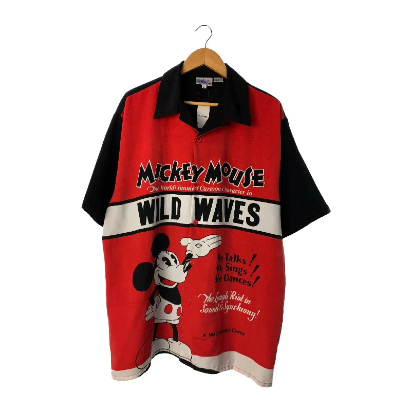 Travel Wardrobe Disney/SS Shirt/XL/Black/Polyester/Graphic/