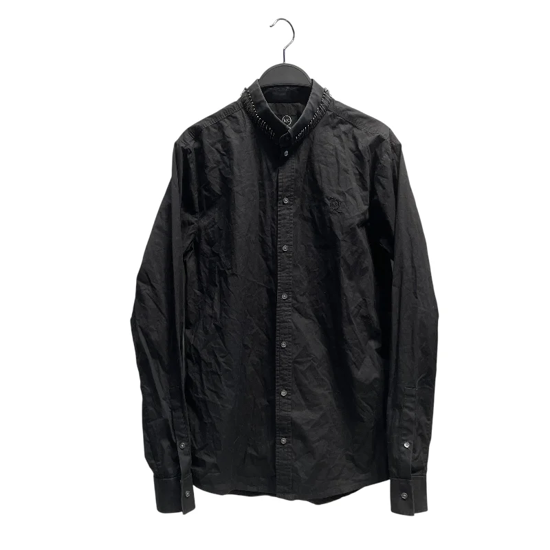 Fashion Bottoms Alexander McQueen/LS Shirt/45/Cotton/BLK/