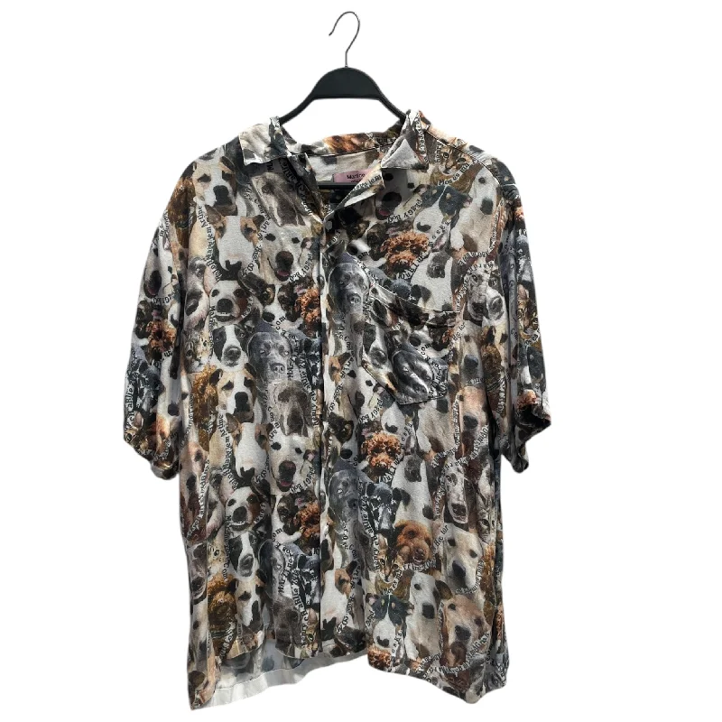 Casual Outerwear MARTINE ROSE/SS Shirt/XL/Cotton/MLT/All Over Print/MARTINE ROSE ALL OVER DOG PRIN