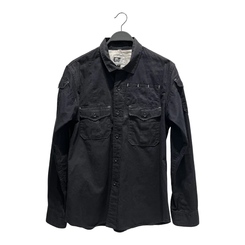 Classic Fits Engineered Garments/LS Shirt/L/Cotton/BLK/