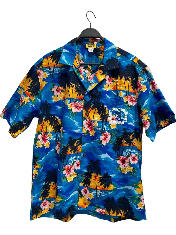 Smart Tops CHINATOWN MARKET/Hawaiian Shirt/XL/Cotton/MLT/Floral Pattern/