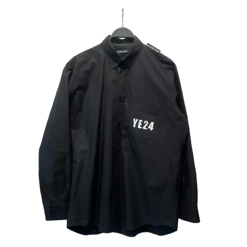 Relaxed Fit BALENCIAGA/3|4S Shirt/38/Cotton/BLK/