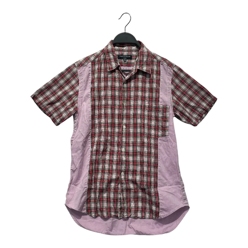 Travel Wardrobe COMME des GARCONS/SS Shirt/XS/Cotton/PNK/Plaid/