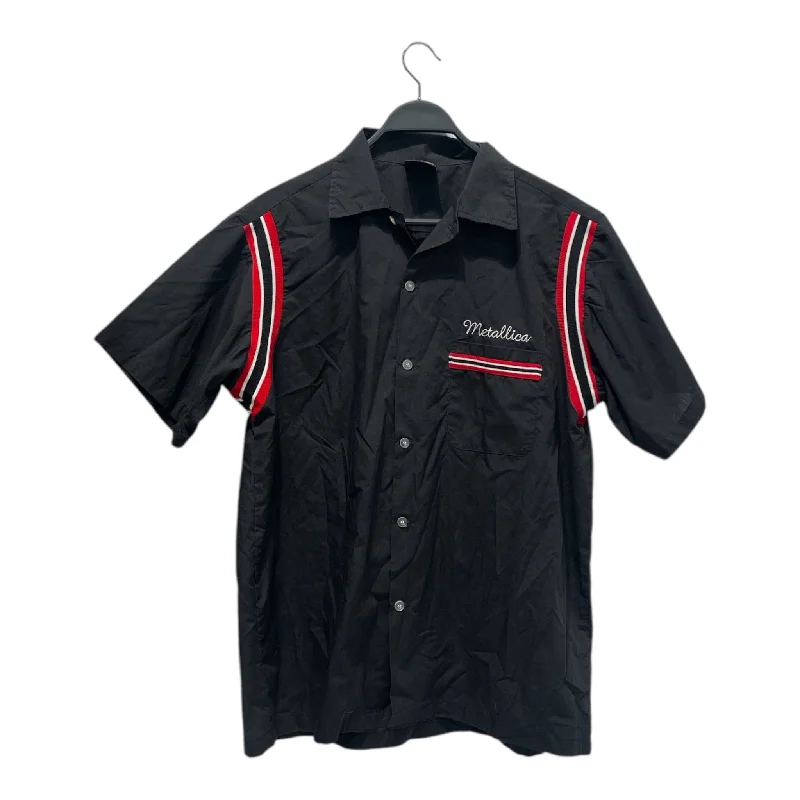 Simple Styles Vintage/SS Shirt/L/Cotton/BLK/METALLICA BOWLING SHIRT
