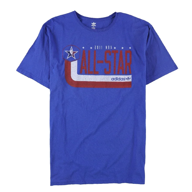 Cool Bottoms Adidas Mens 2011 Nba All-Star Graphic T-Shirt