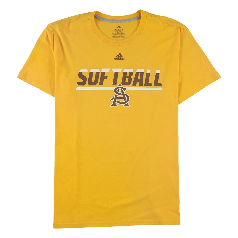 Soft Fabrics Adidas Mens Asu Softball Graphic T-Shirt