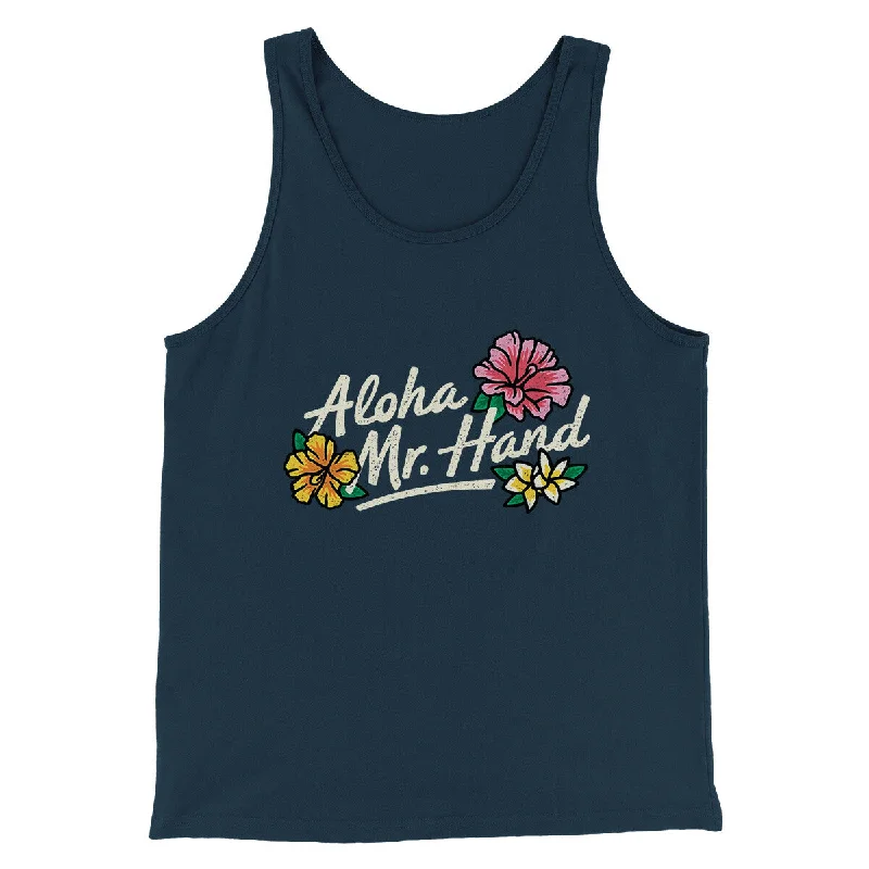 Vintage Style Aloha Mr. Hand Men/Unisex Tank Top